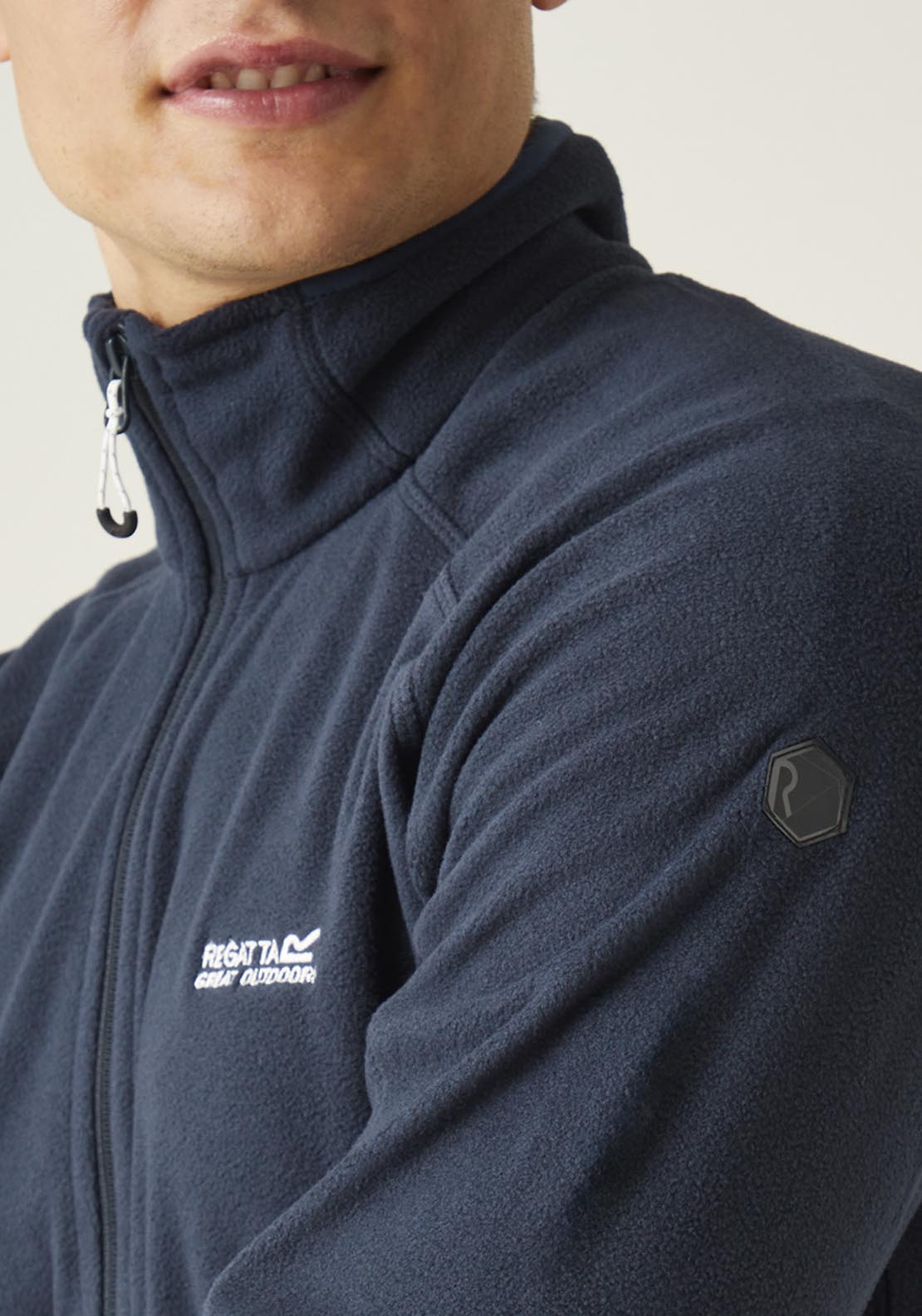 Regatta Hadfield Full Zip Fleece - Blue 3 Shaws Department Stores