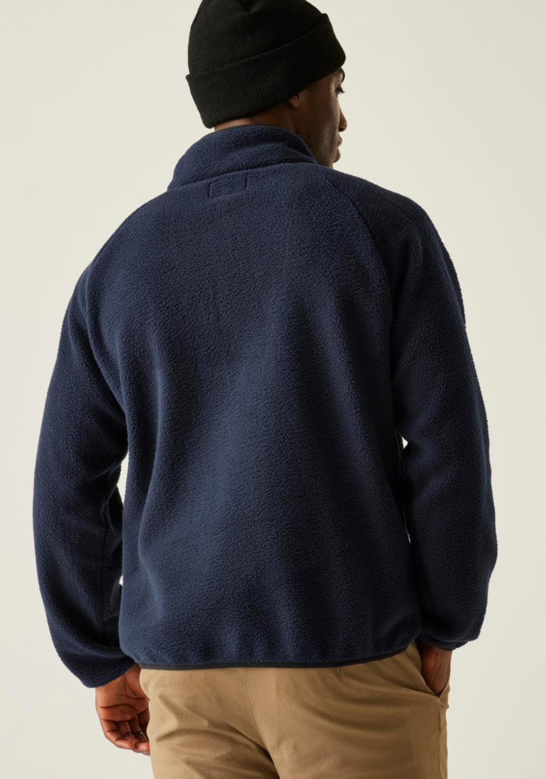 Frankie Borg 1/2 Zip Fleece - Blue
