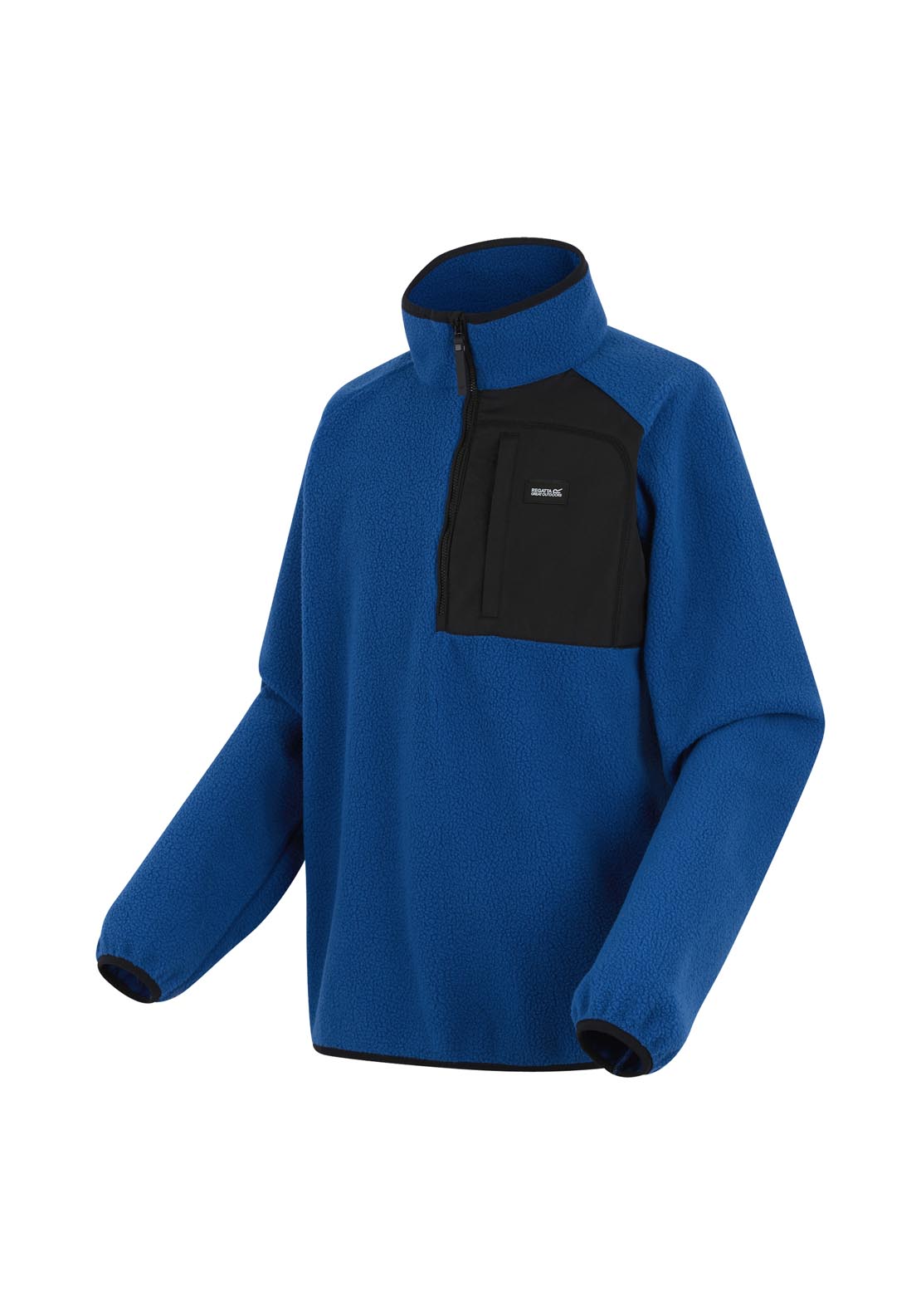 Frankie Borg 1/2 Zip Fleece - Blue