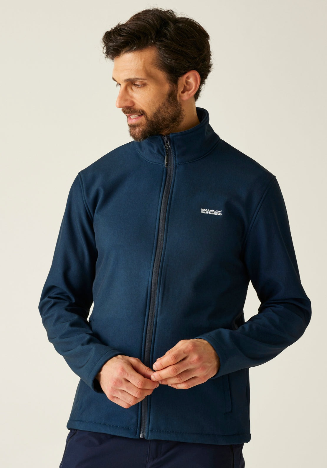 Regatta Cera V Softshell Jacket - Navy 1 Shaws Department Stores