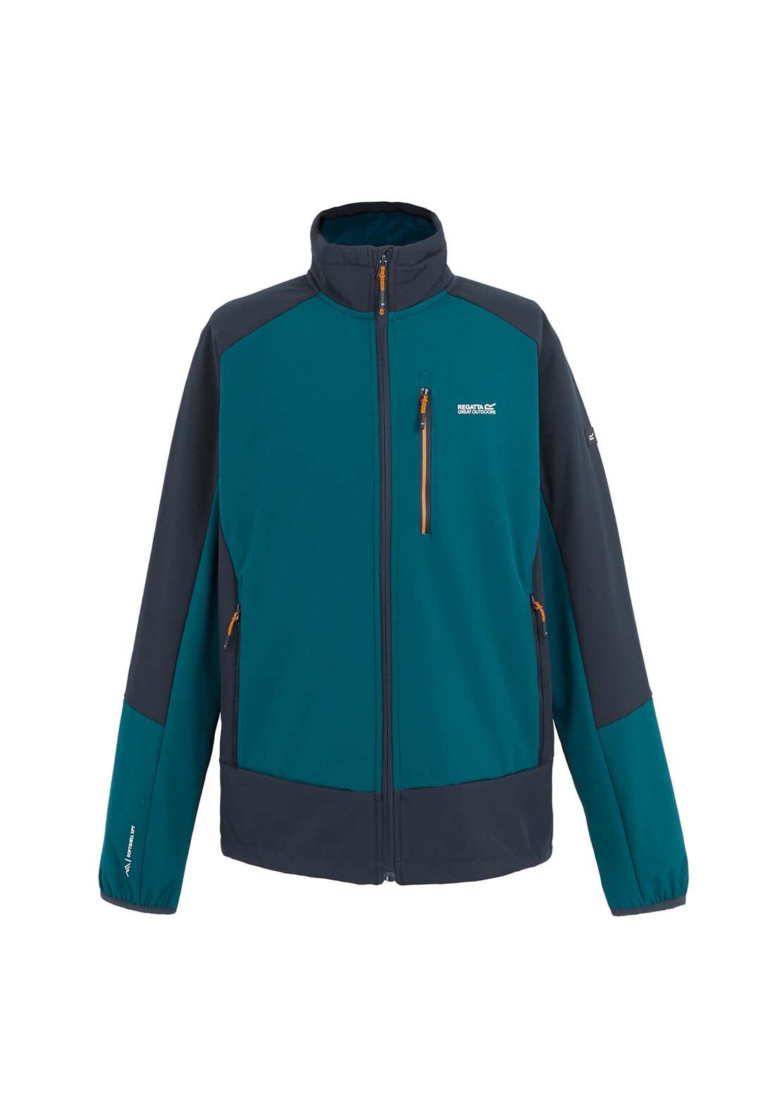 Regatta Moutdale Soft Shell - Moroccan Blue/Navy 1 Shaws Department Stores
