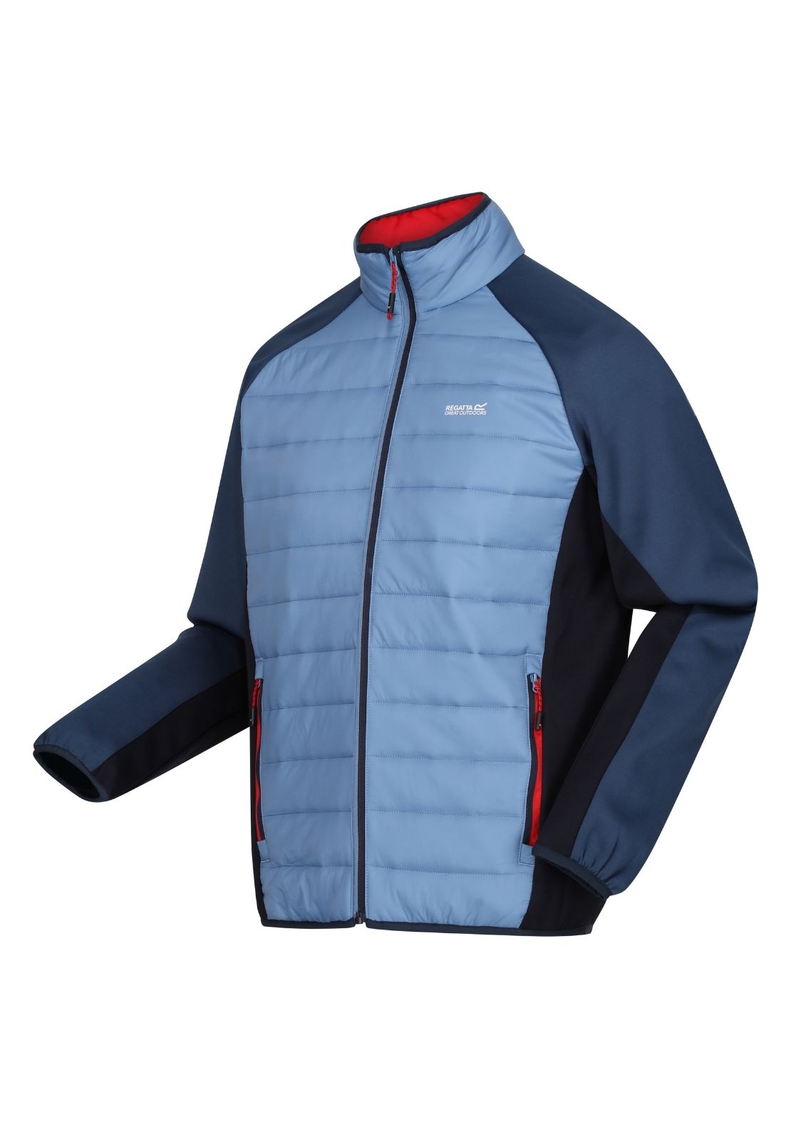 Regatta Clumber Iv Hybrid Fleece - Coronet Blue/moonlight Denim 8 Shaws Department Stores