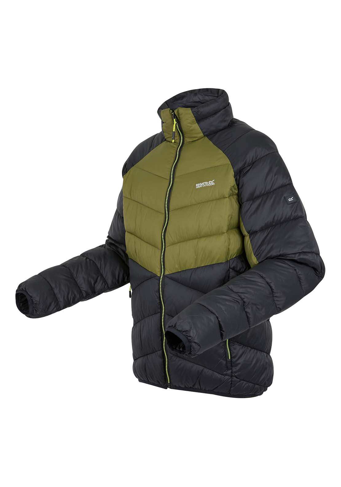 Regatta Dalent Short Jacket - Nephrite Green/Black 3 Shaws Department Stores