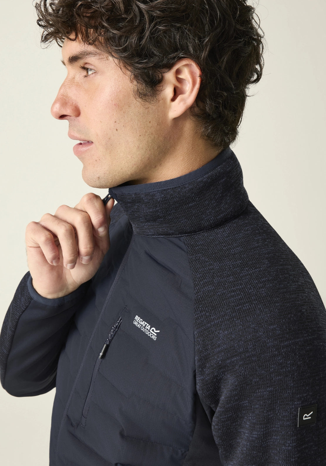 Cyrus Hybrid Jacket - Navy