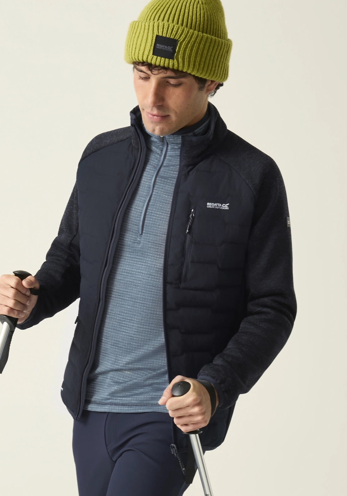Cyrus Hybrid Jacket - Navy