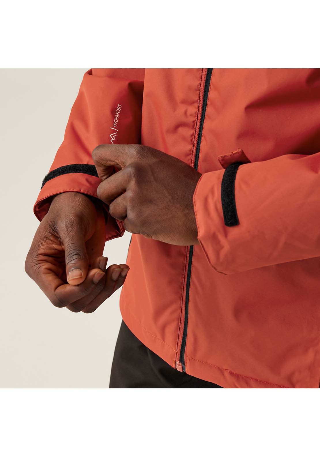 Regatta 3/4 Zip Jacket - Red Ocre/black 3 Shaws Department Stores