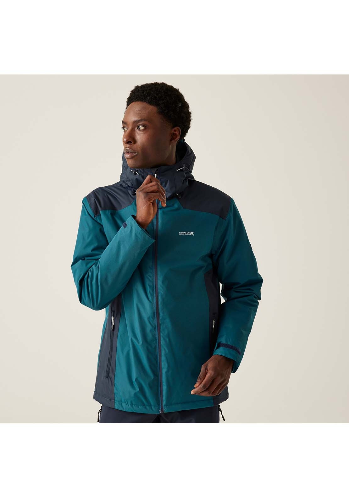 Regatta 3/4 Zip Jacket - Moroccan Blue/Navy 6 Shaws Department Stores