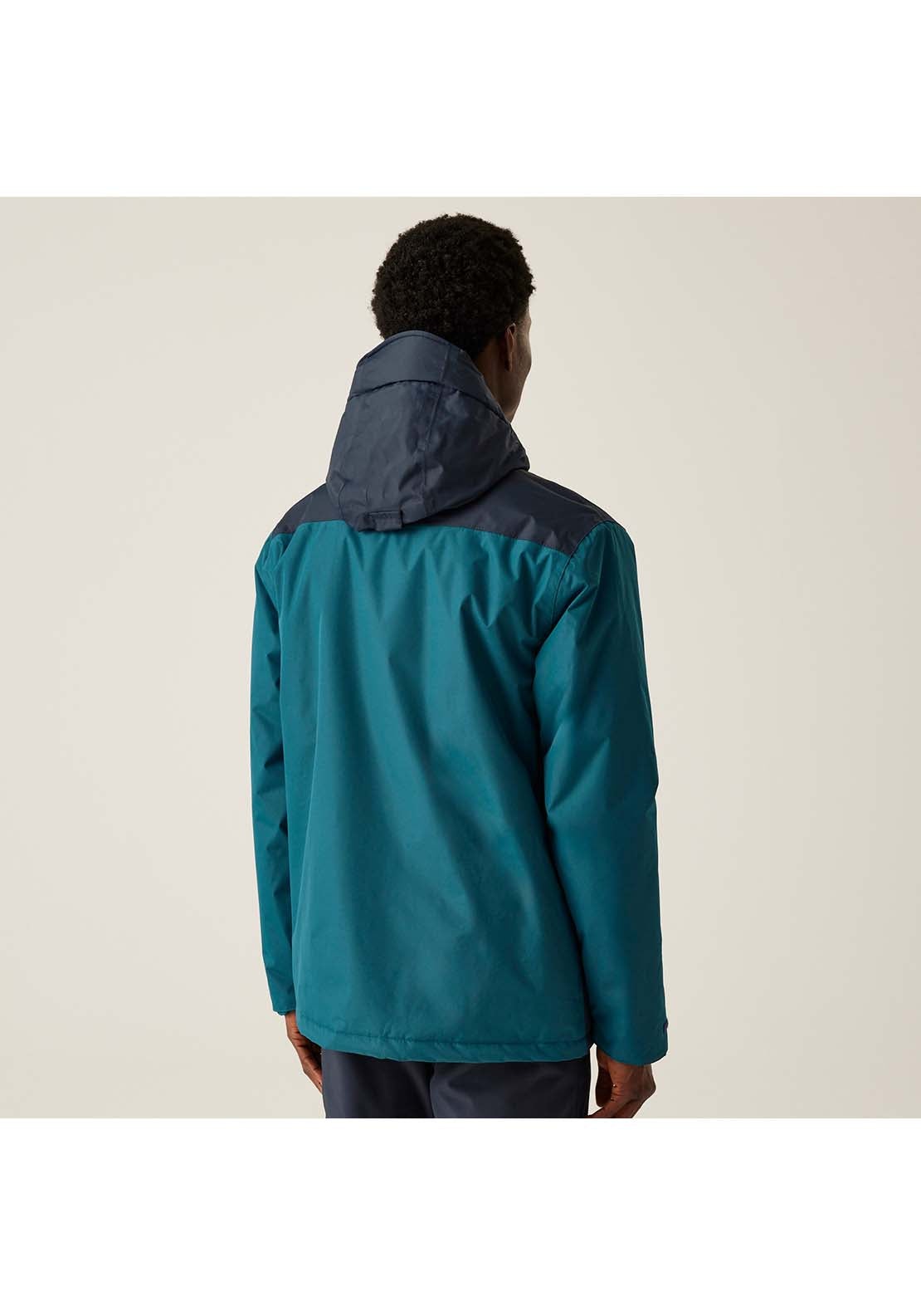 Regatta 3/4 Zip Jacket - Moroccan Blue/Navy 5 Shaws Department Stores