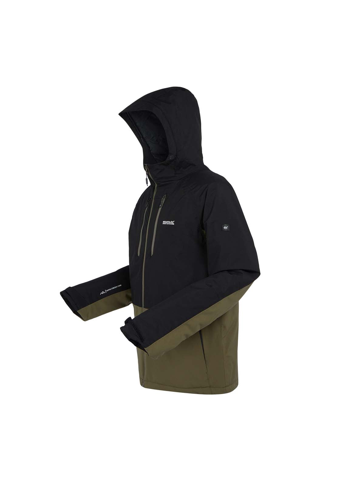 Regatta 3/4 Zip Jacket - Crocodile Black 3 Shaws Department Stores