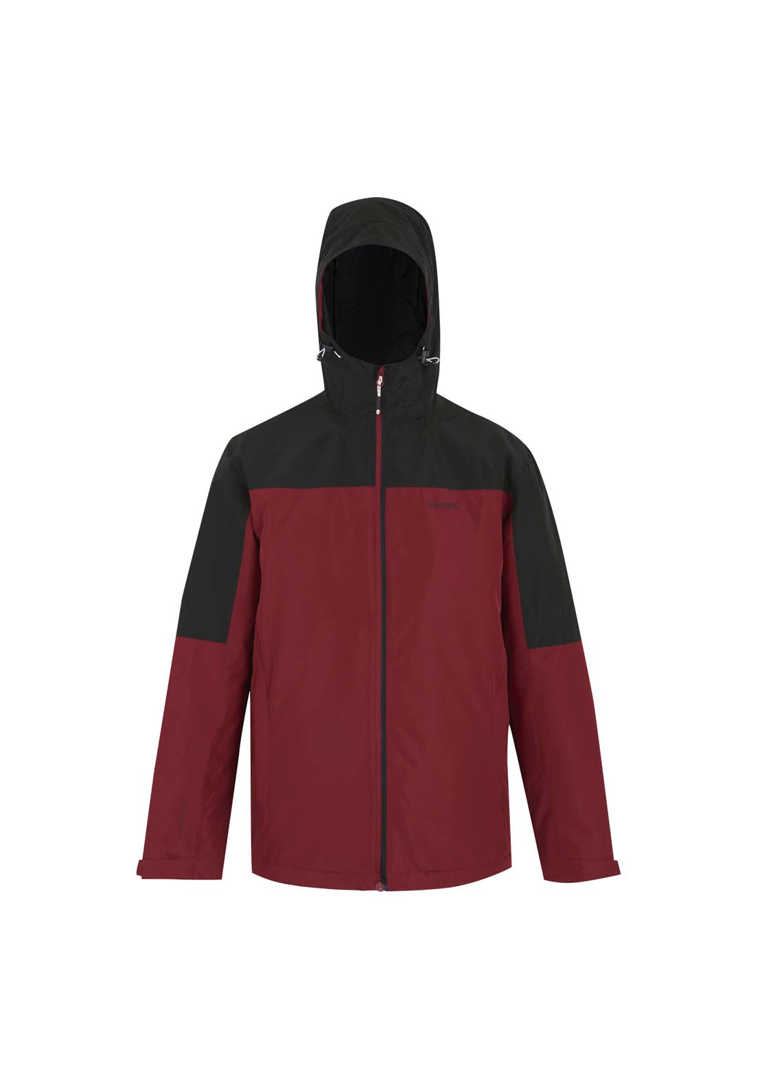 Thornridge 3/4 Jacket - Dark Maroon/black