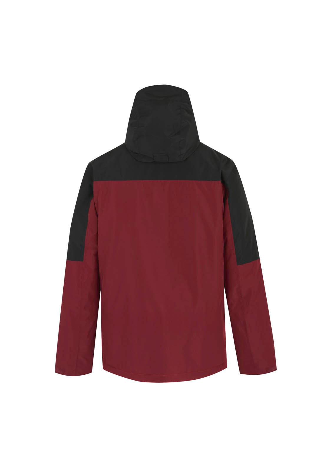 Thornridge 3/4 Jacket - Dark Maroon/black