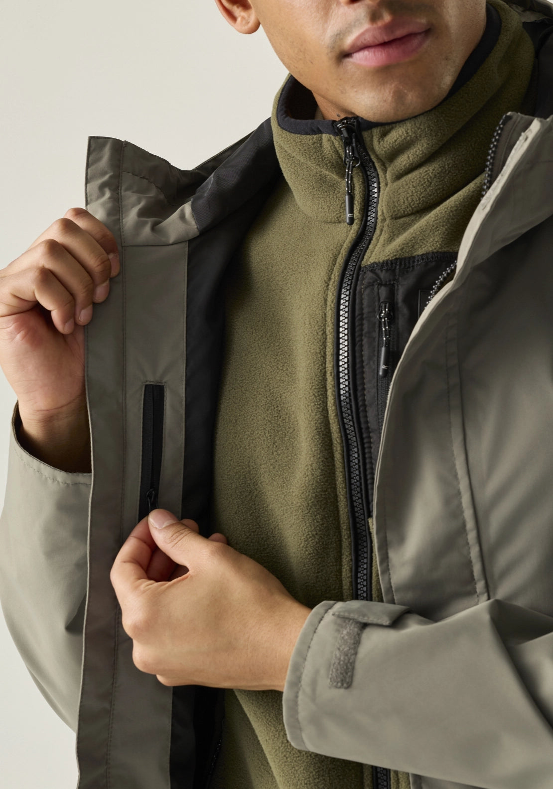 Winter Shorebay Short Jacket - Smokey Olive