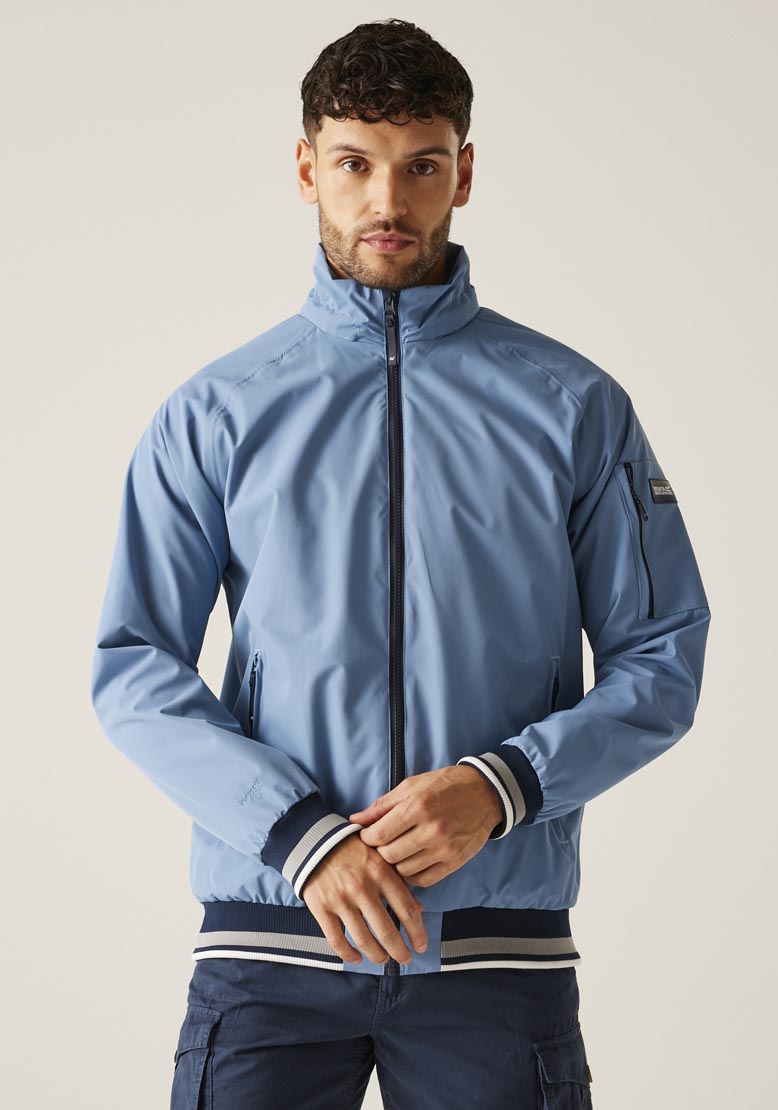 Regatta Shorebay Short Jacket - Blue 1 Shaws Department Stores