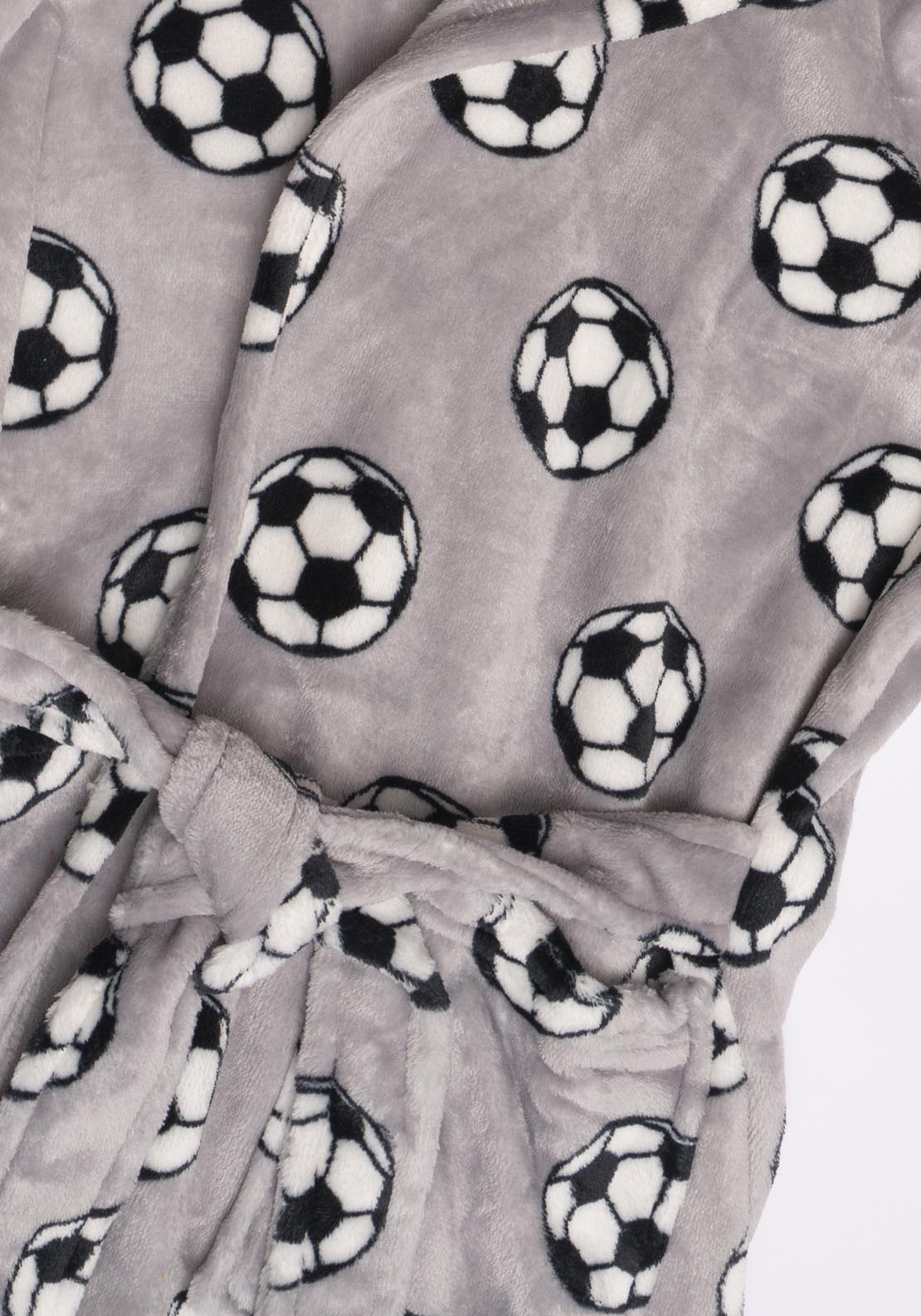 Football Dressing Gown - Grey