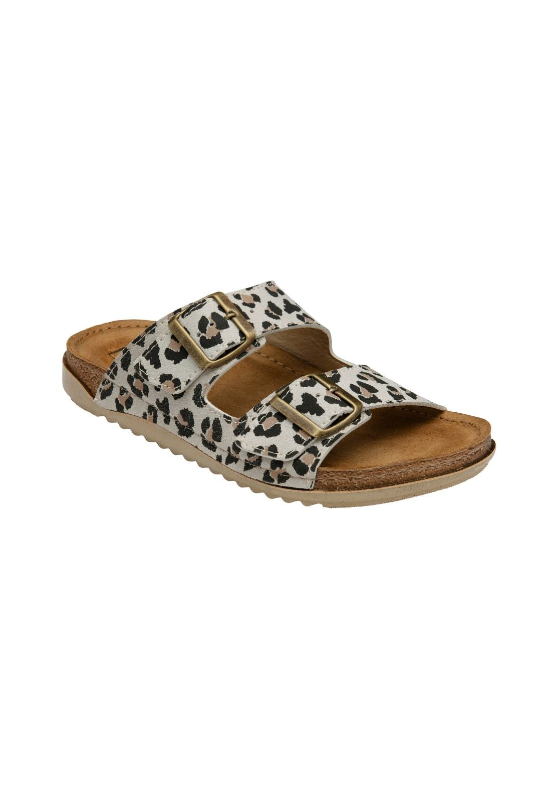 Lotus Pos Rome Sandal - Leopard 1 Shaws Department Stores