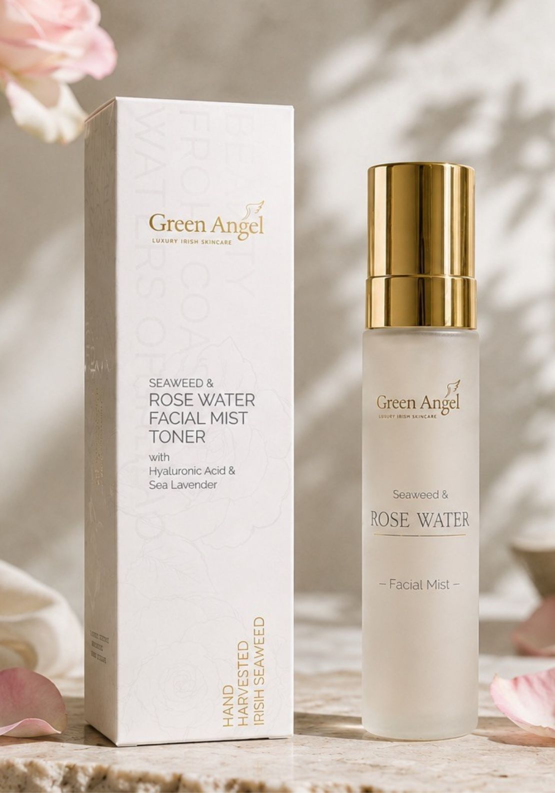 Seaweed Rose Water Facial Mist Toner