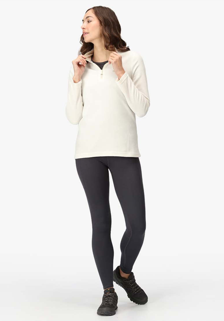 Regatta Sweethart 1/2 Zip - White 1 Shaws Department Stores