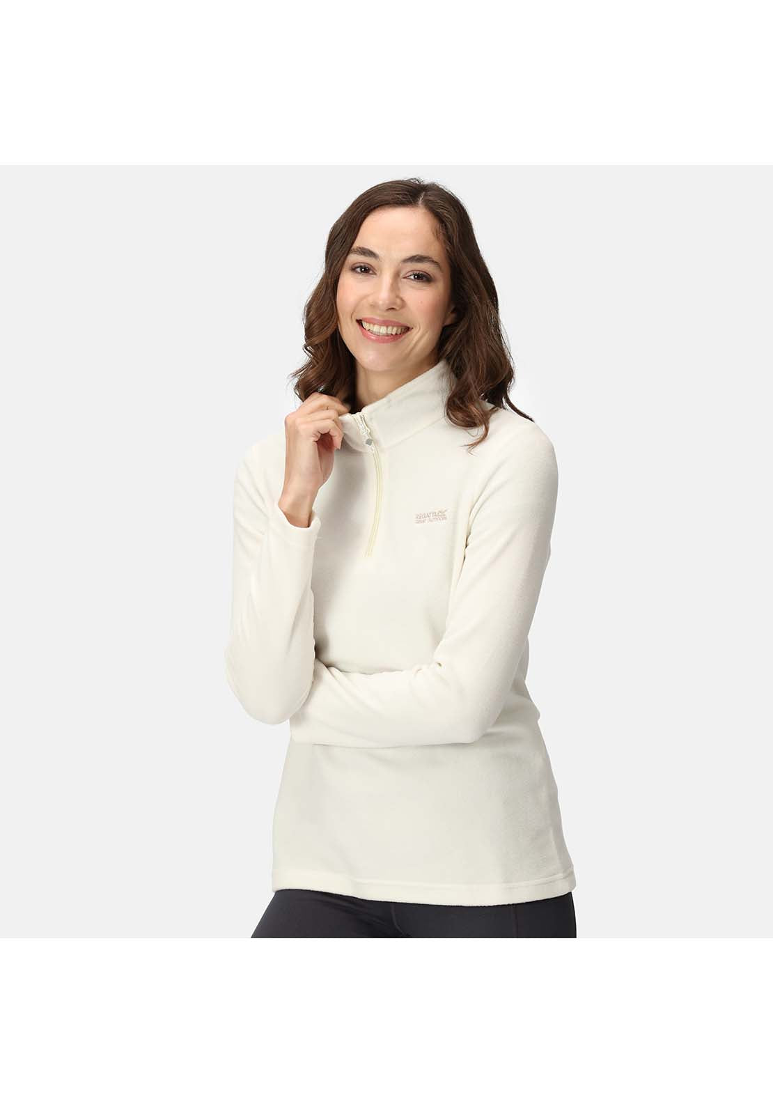 Regatta Sweethart 1/2 Zip - White 4 Shaws Department Stores