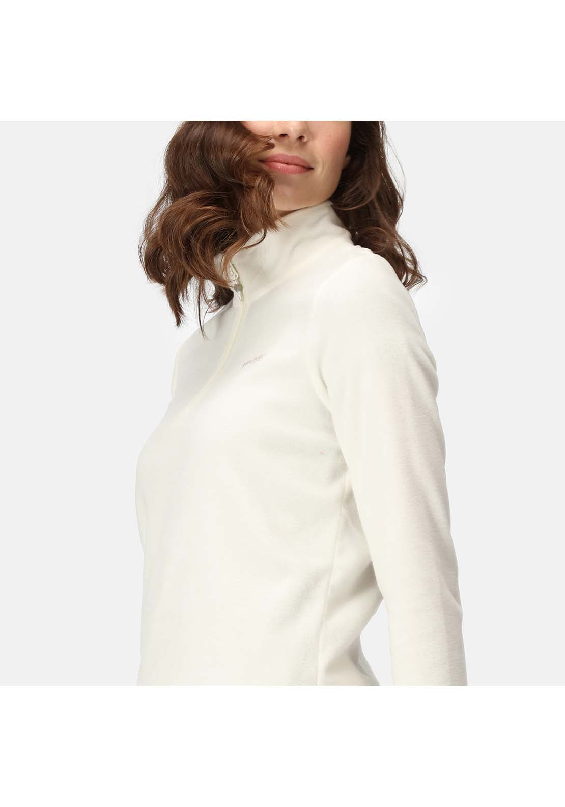 Regatta Sweethart 1/2 Zip - White 3 Shaws Department Stores