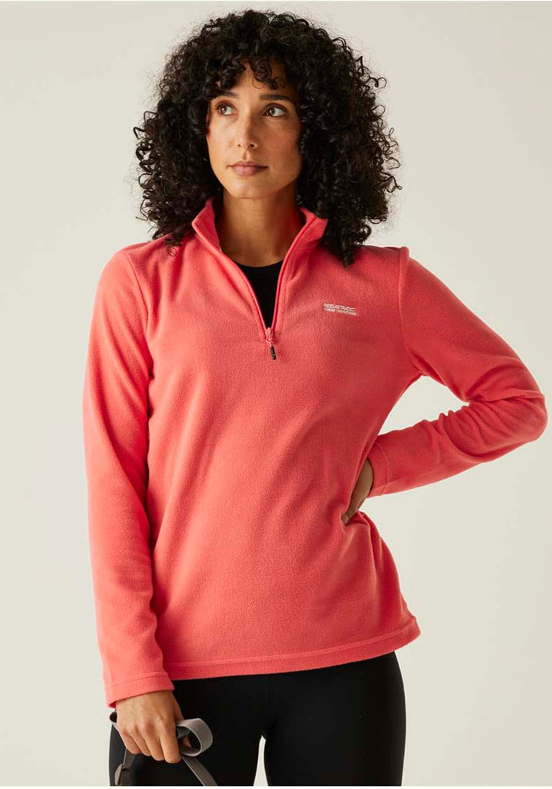 Regatta Sweethart 1/2 Zip - Peach 7 Shaws Department Stores
