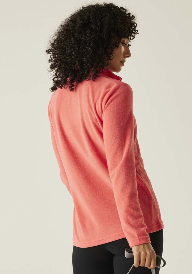 Regatta Sweethart 1/2 Zip - Peach 6 Shaws Department Stores