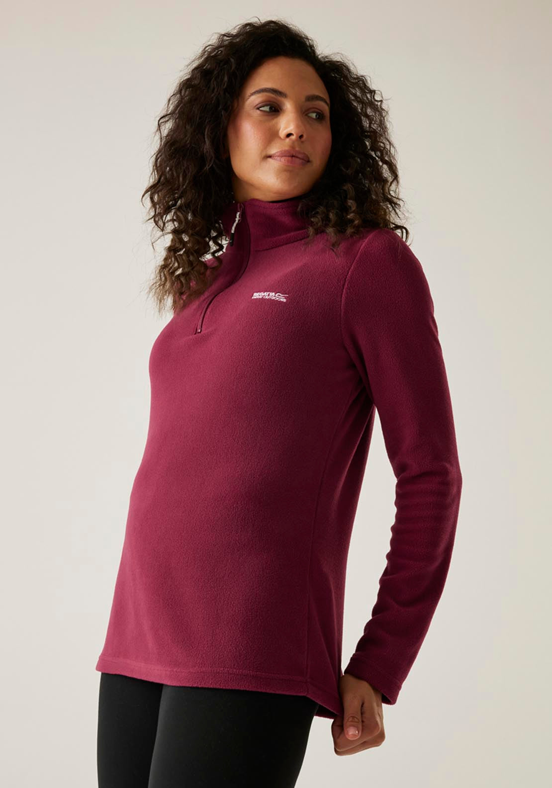 Regatta Sweethart 1/2 Zip - Dark Pimento 1 Shaws Department Stores