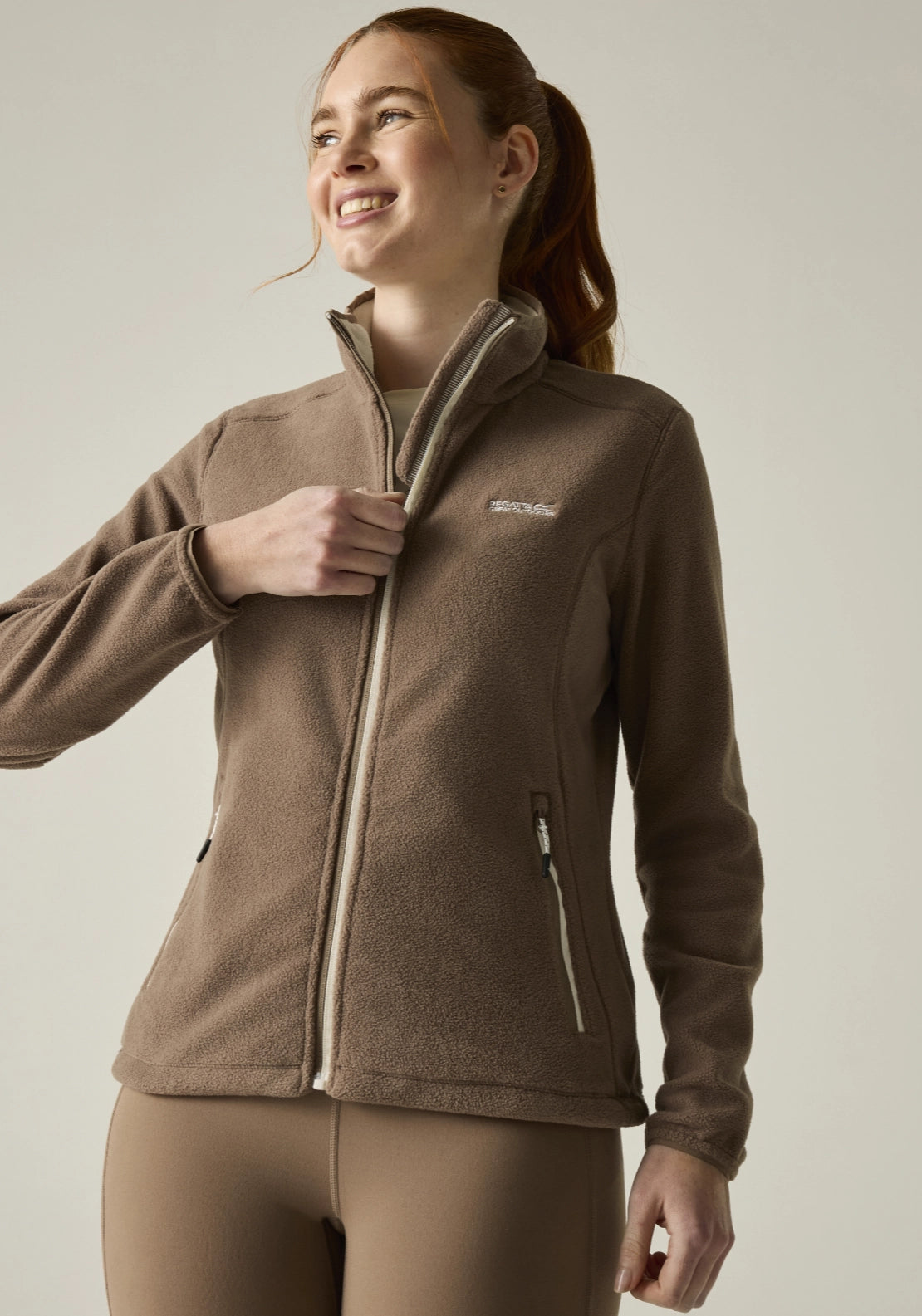 Floreo IV Full Zip Fleece - Mocha