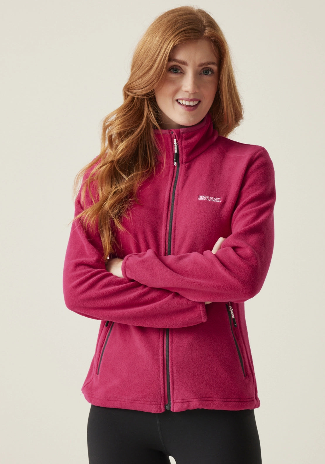 Floreo IV Full Zip Fleece - Pink