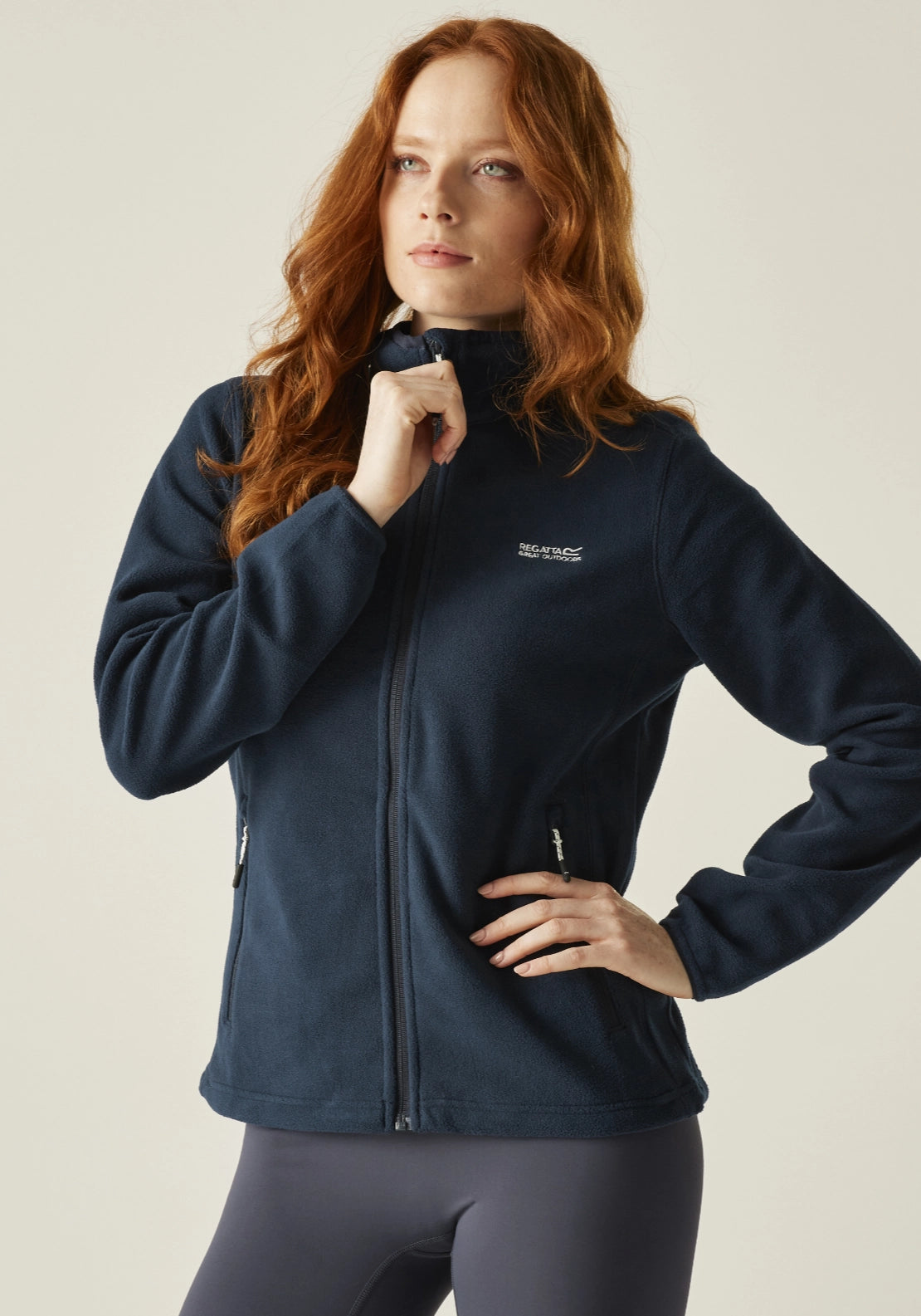 Floreo IV Full Zip Fleece - Blue