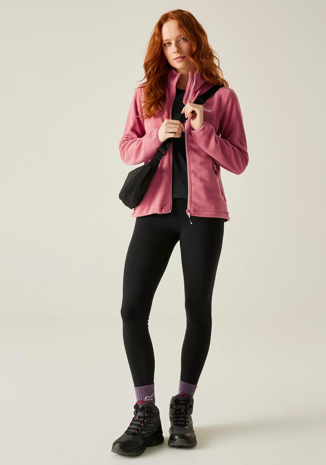 Regatta Floreo IV Full Zip Fleece - Pink 3 Shaws Department Stores