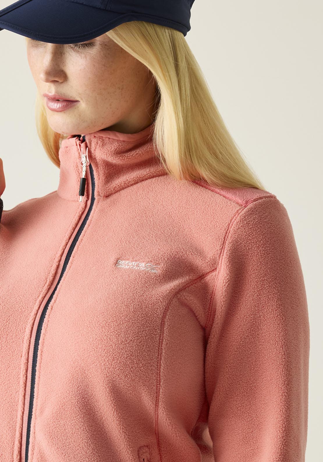 Floreo IV Full Zip Fleece - Peach / Pink