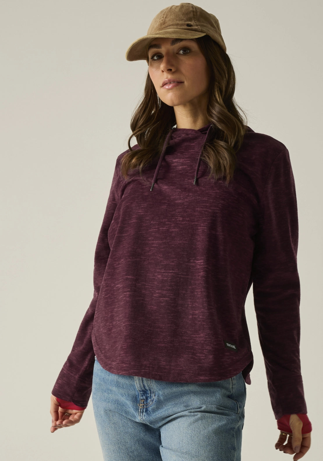 Mayse Hoody Fleece - Fig