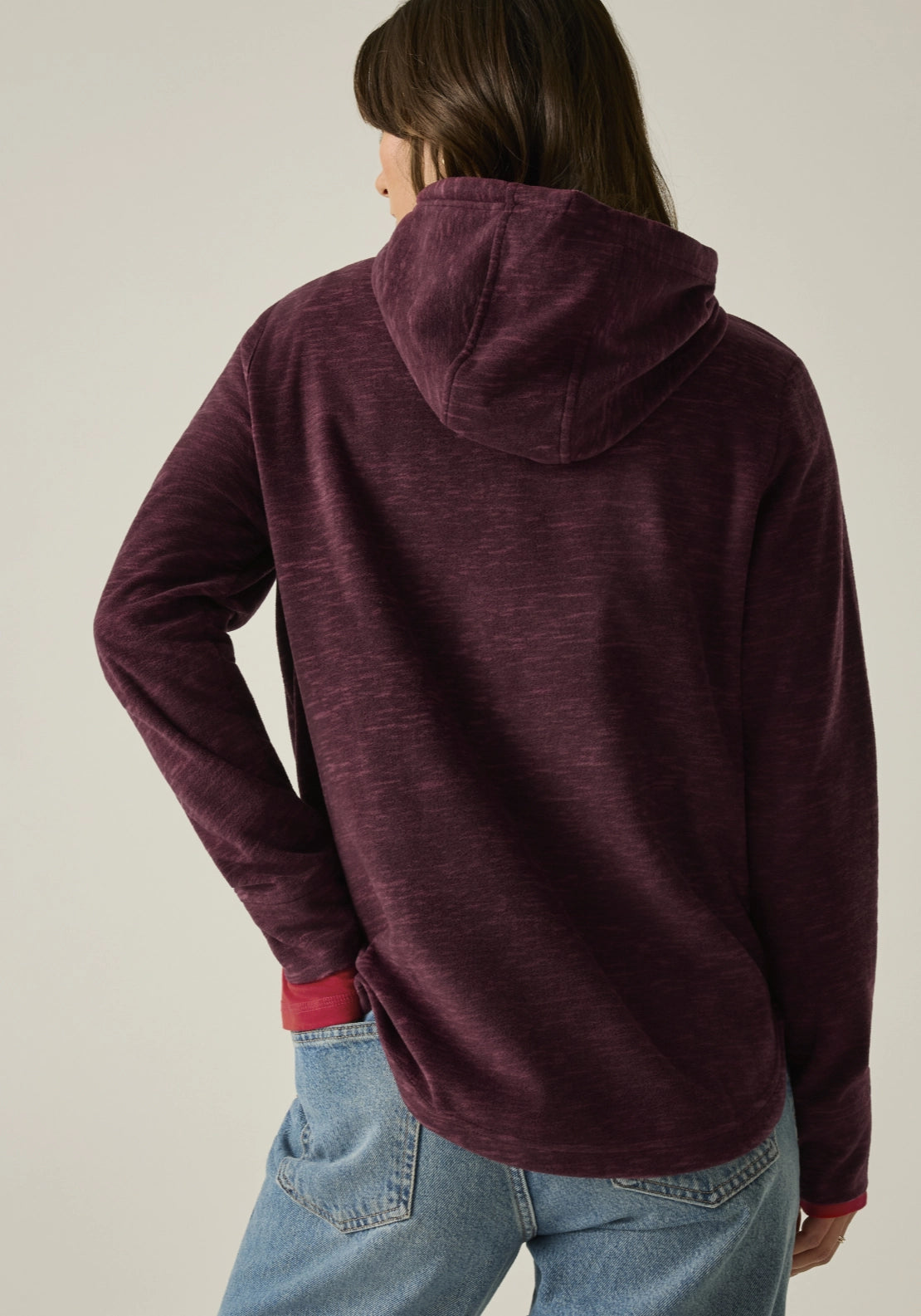 Mayse Hoody Fleece - Fig