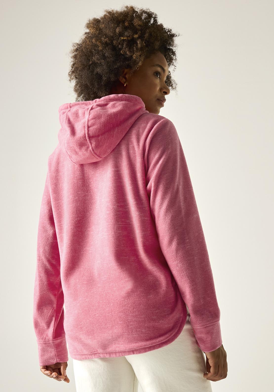 Mayse Hoody Fleece - Pink