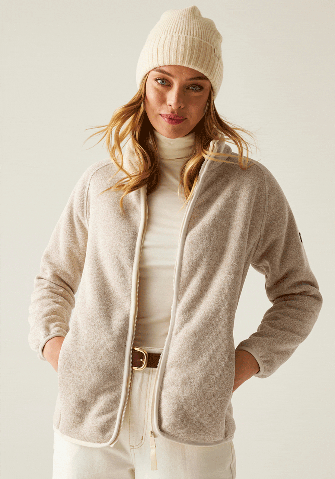 Regatta Mellrey Fleece - Cream 1 Shaws Department Stores