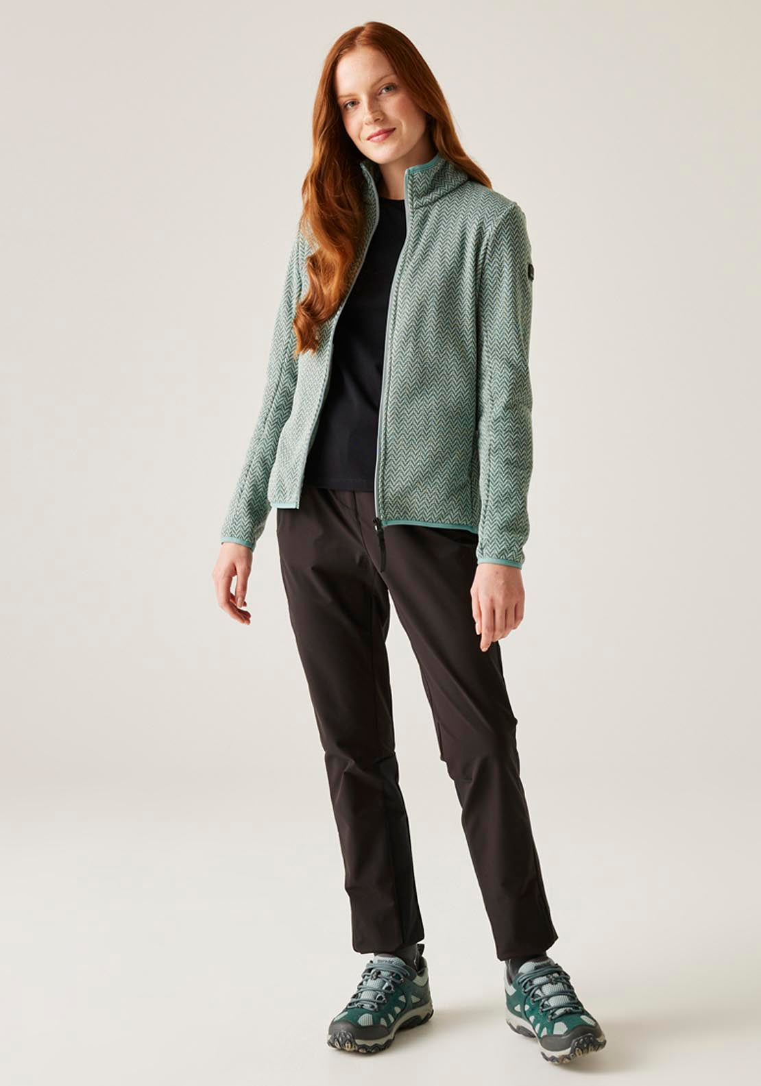 Regatta Elzie Fleece - Grnhz/sprgrn 4 Shaws Department Stores