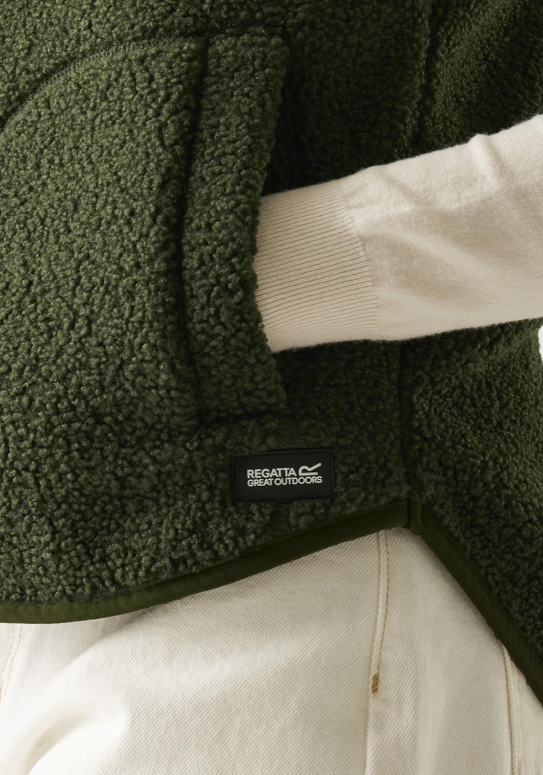 Regatta Frankie Borg Body Warmer - Green 3 Shaws Department Stores
