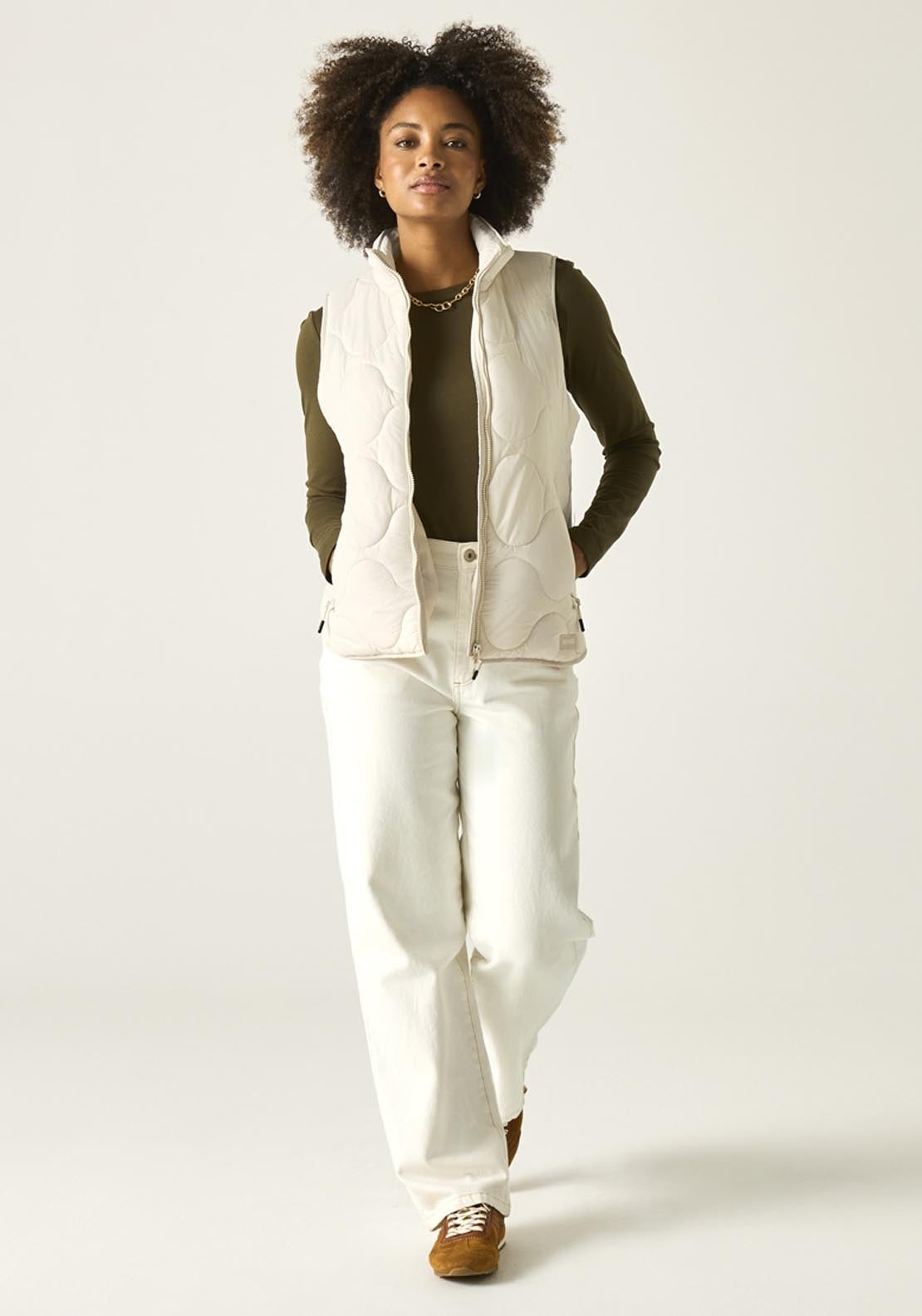 Carlotte Gilet - Cream