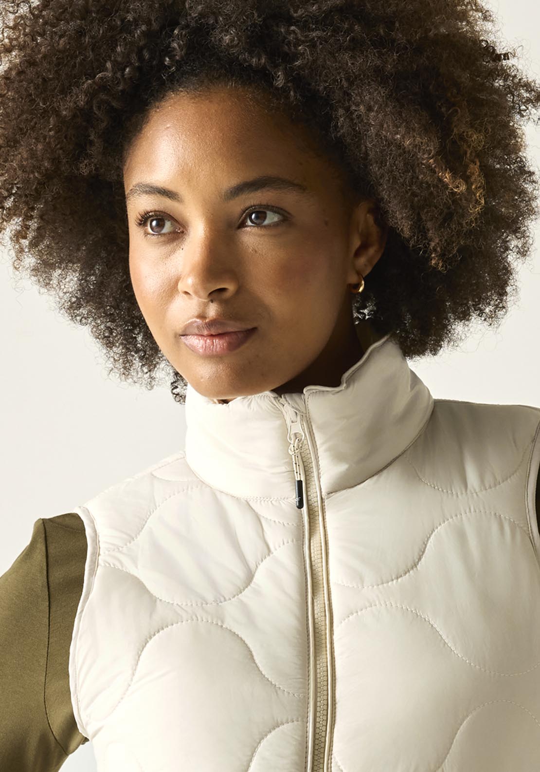 Carlotte Gilet - Cream