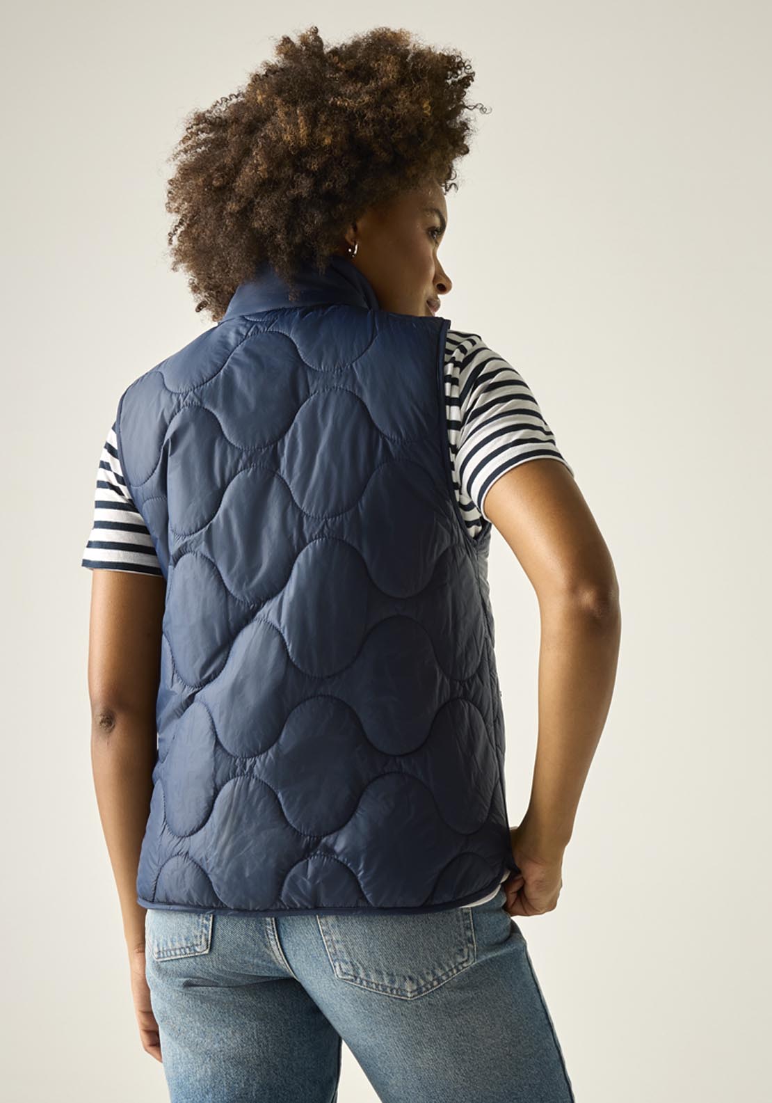 Carlotte Gilet - Blue
