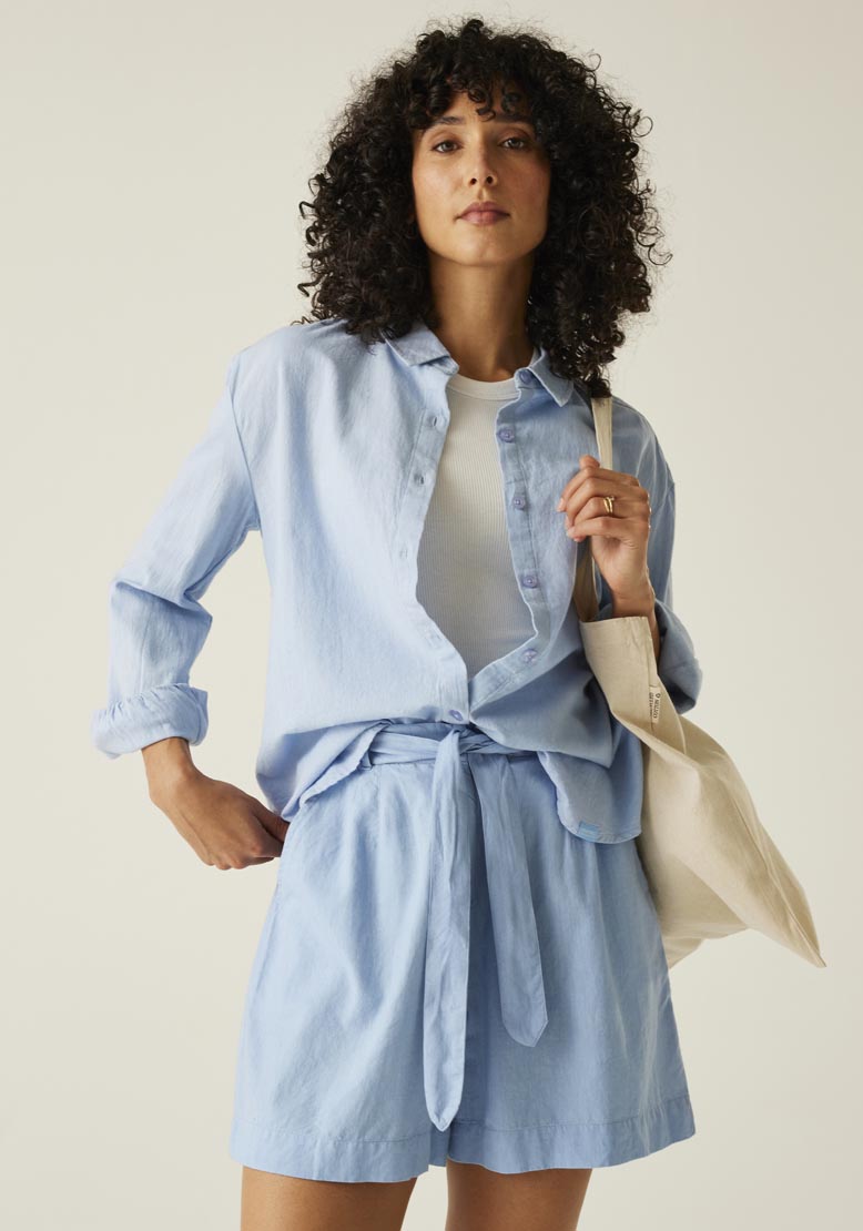 Regatta Sabela Short - Blue 3 Shaws Department Stores