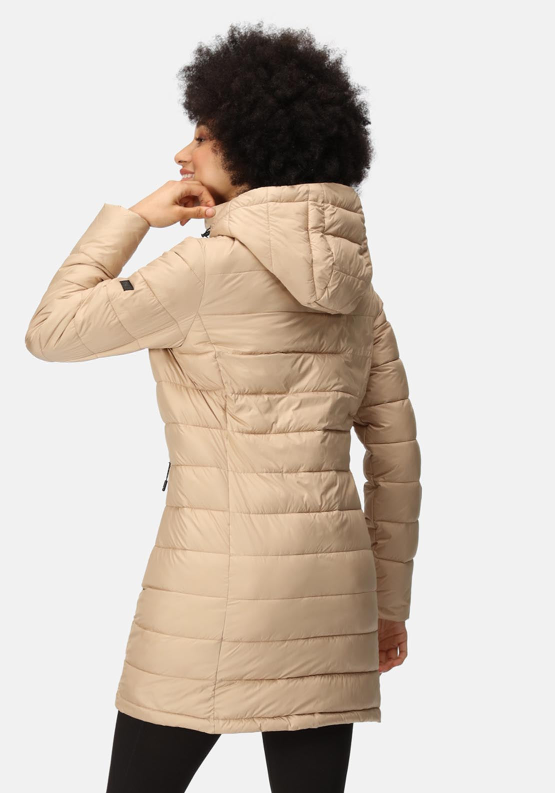 Regatta Starler 3/4 Puffa Jacket - Neutral 2 Shaws Department Stores
