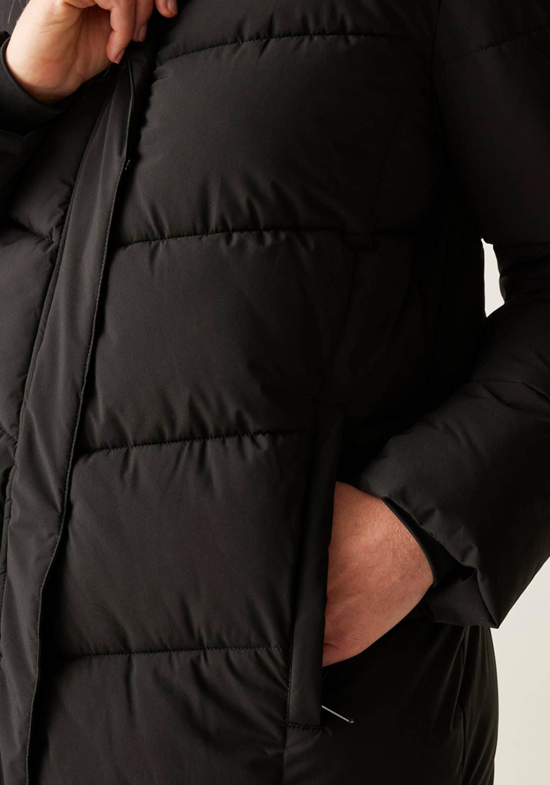 Regatta Eloria Long Length Jacket - Black 5 Shaws Department Stores