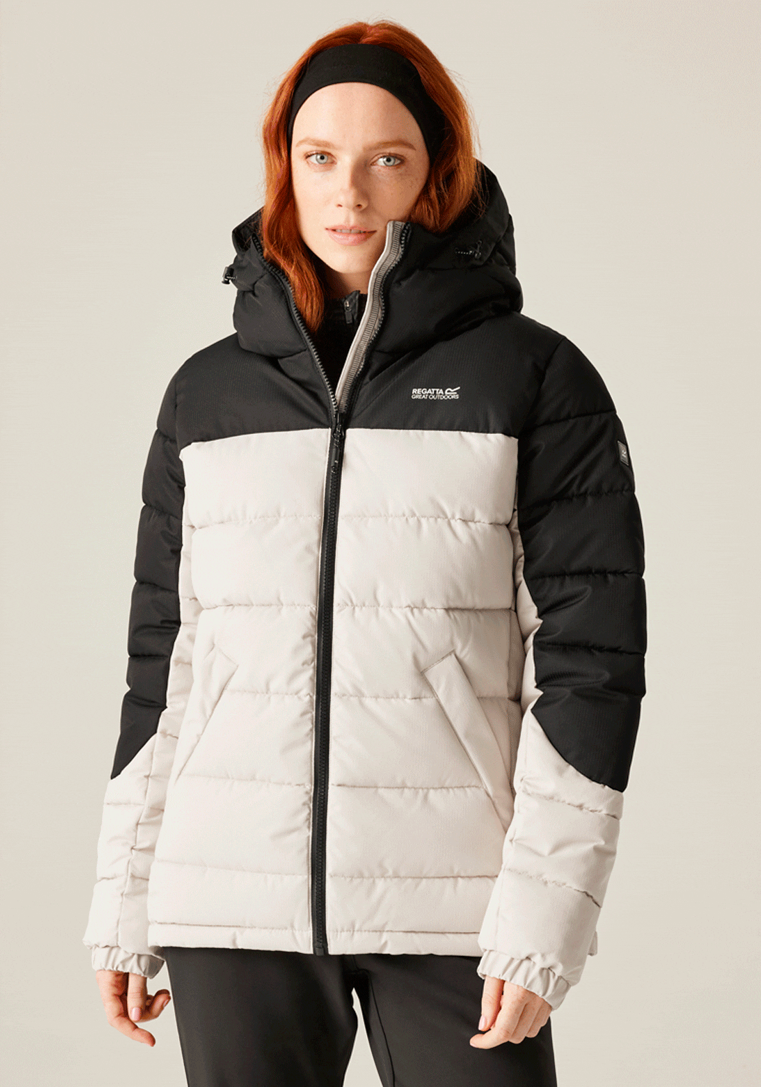 Regatta Aldthorn Insulated Jacket - Perfpale/blk 1 Shaws Department Stores