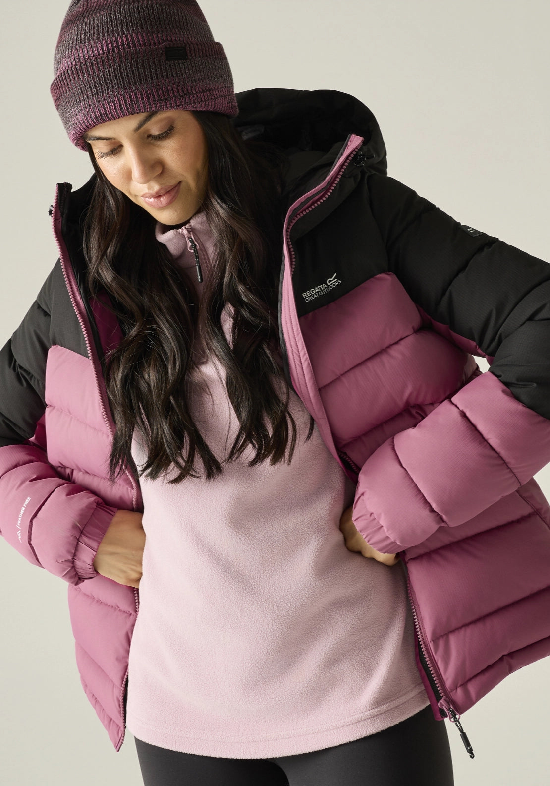 Aldthorn Insulated Jacket - Violet Black