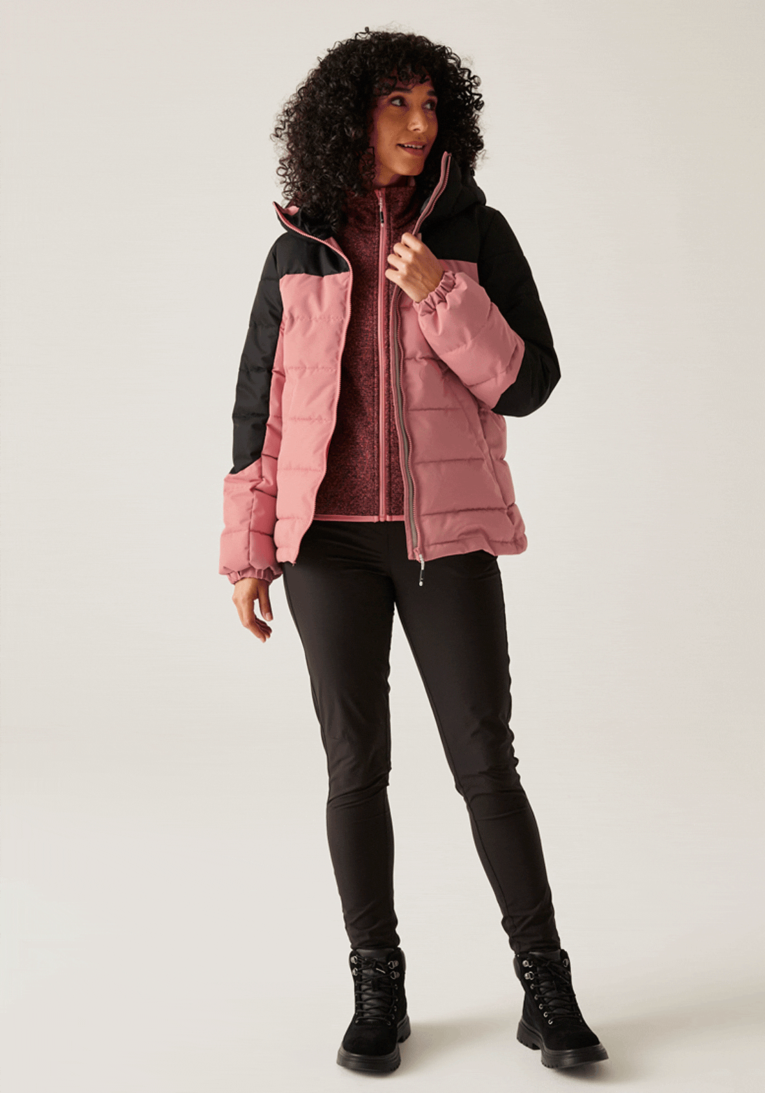 Regatta Aldthorn Insulated Jacket - Dstyrose/blk 5 Shaws Department Stores