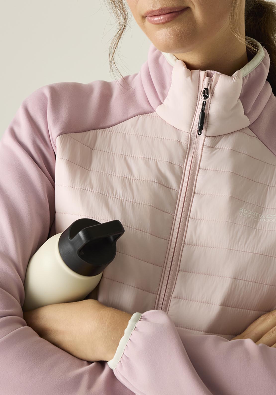 Clumber Hybrid Jacket - Pink Haze