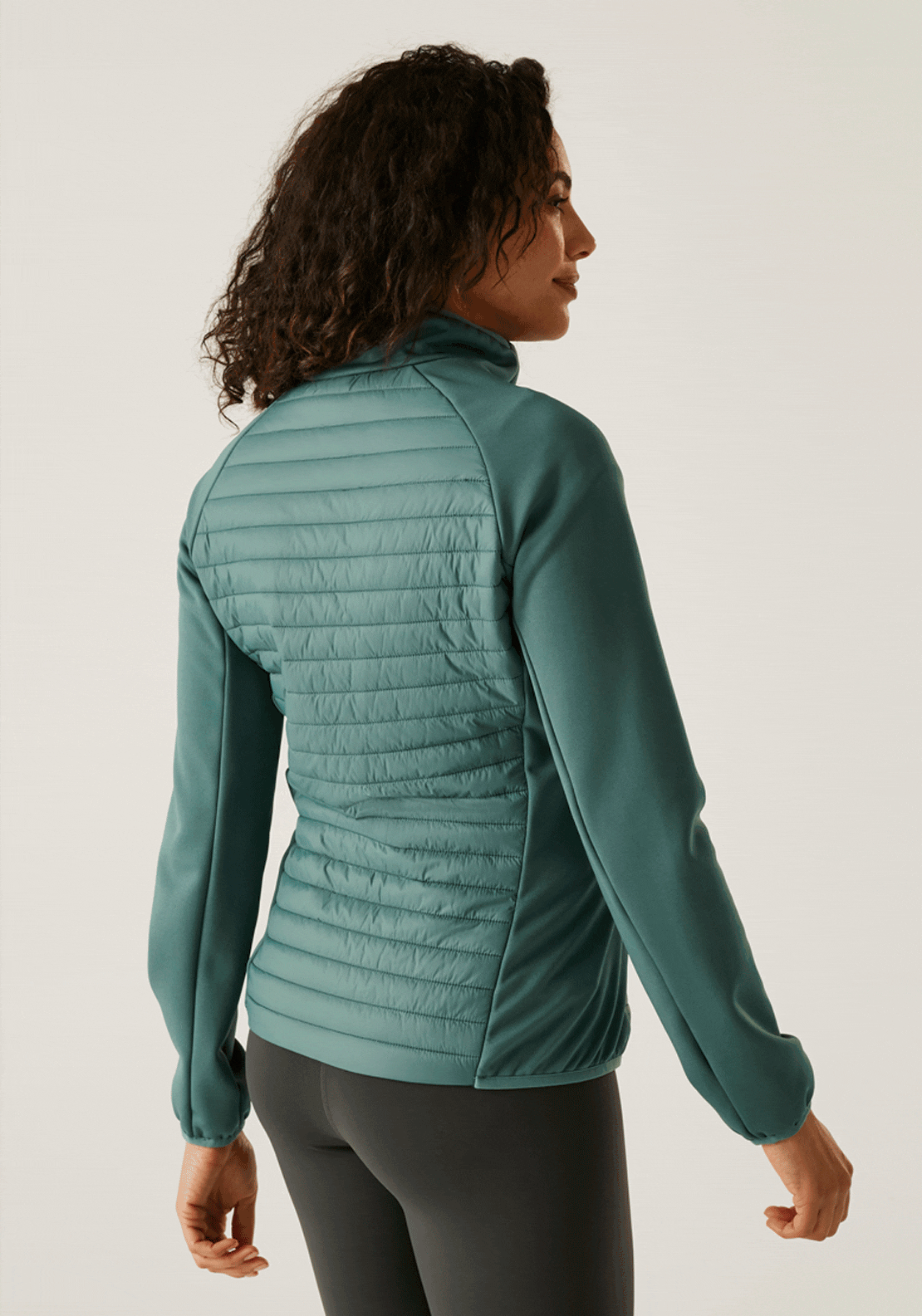 Regatta Clumber Hybrid Jacket - Spruce Green 2 Shaws Department Stores
