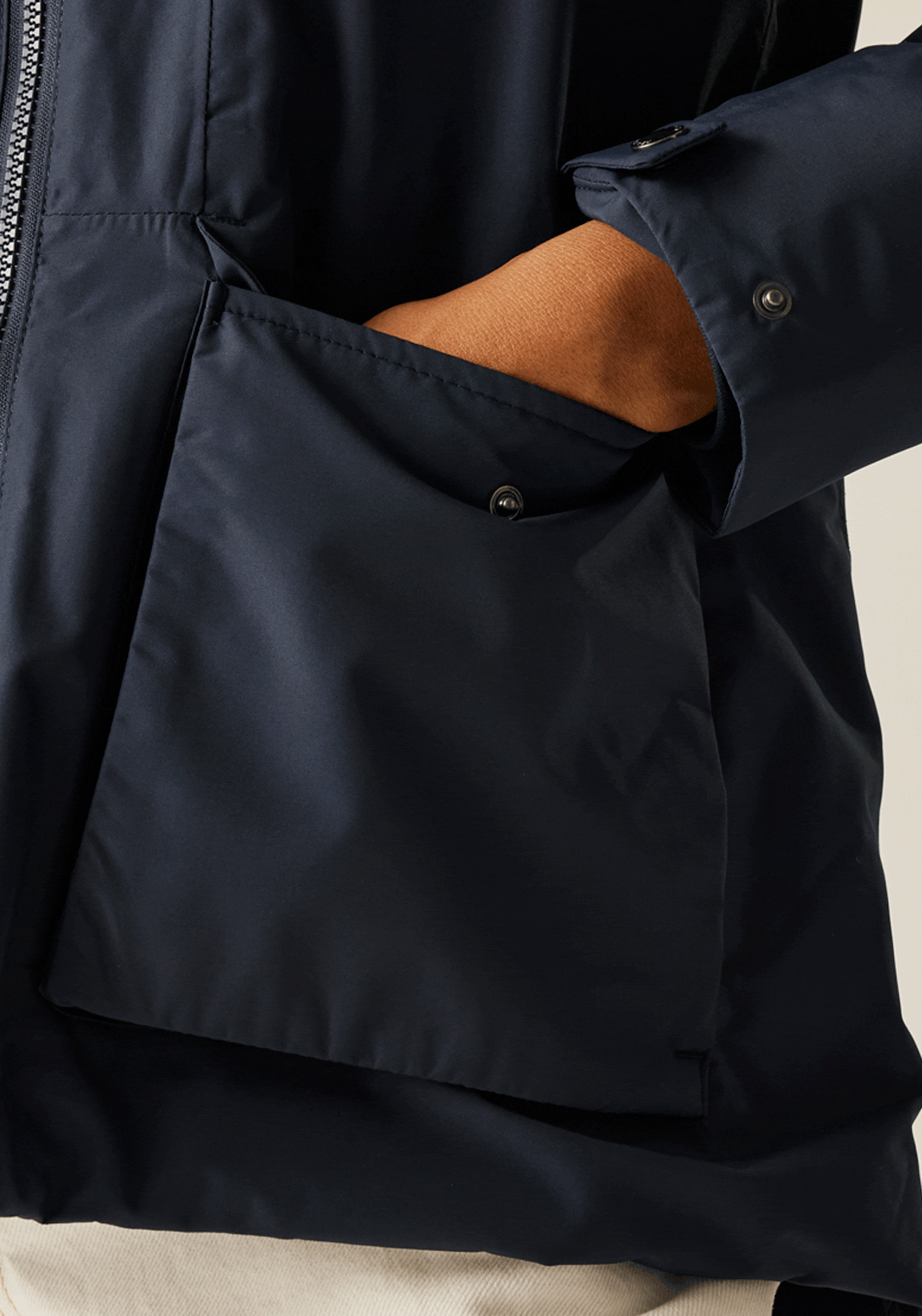 Regatta Melane Waterproof Jacket - Navy black 5 Shaws Department Stores