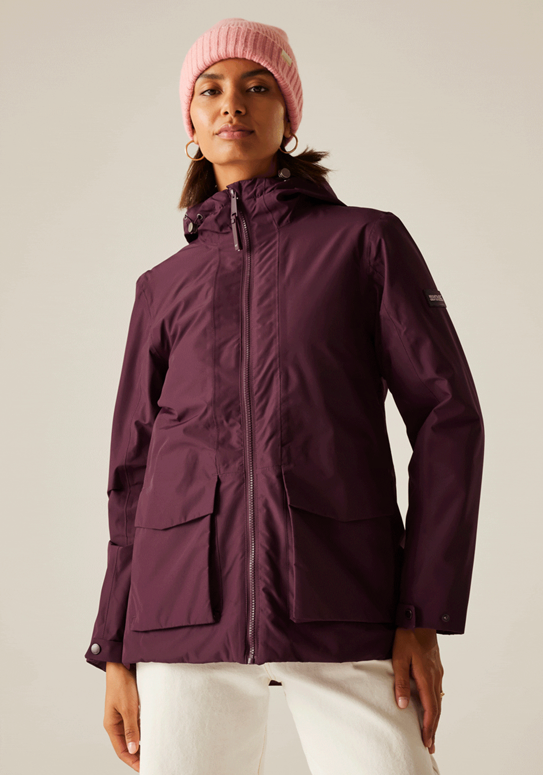 Regatta Melane Waterproof Jacket - Fig dkceris 1 Shaws Department Stores